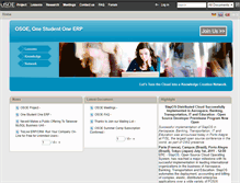Tablet Screenshot of osoe-project.org